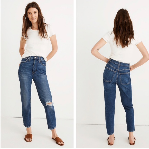 Madewell Denim - Madewell mom jeans stretch edition 27